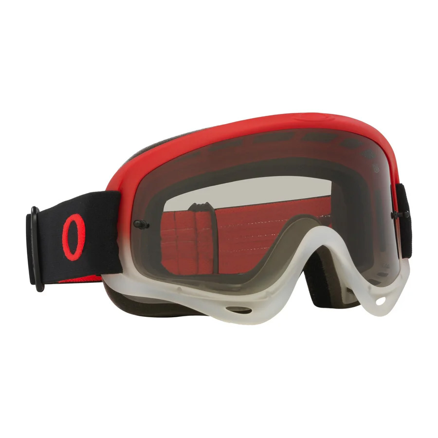 OAKLEY O-FRAME MX TEAM COLLECTION RED/LIGHT SMOKE, LIGHT GREY LENS image 1