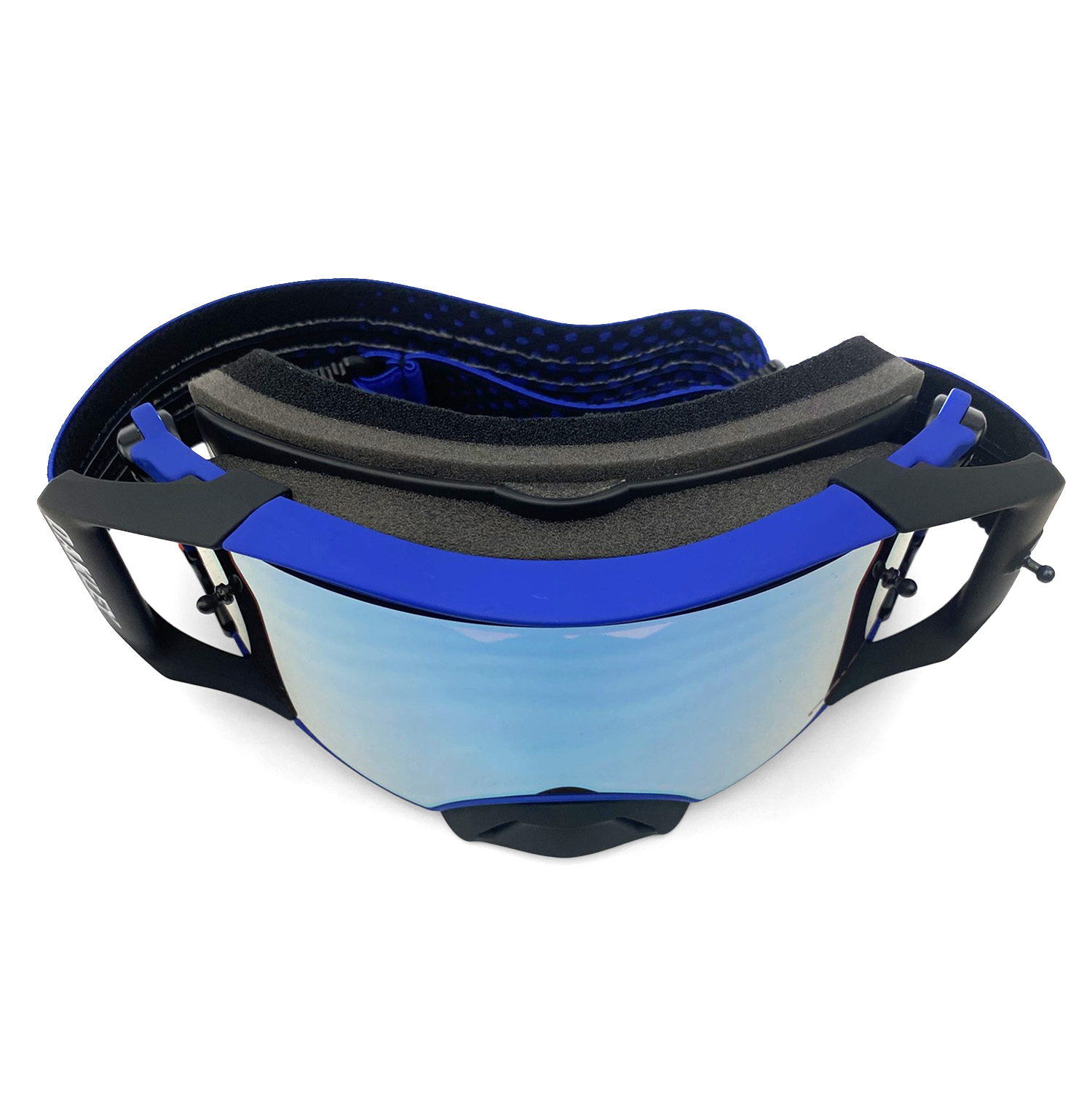 OAKLEY AIRBRAKE MX MOTO BLUE B1B BLUE/BLUE, PRIZM MX SAPPHIRE IRIDIUM LENS thumbnail 6