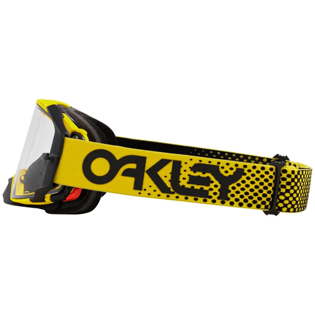 OAKLEY AIRBRAKE MX MOTO YELLOW YELLOW/CLEAR, CLEAR LENS thumbnail 2