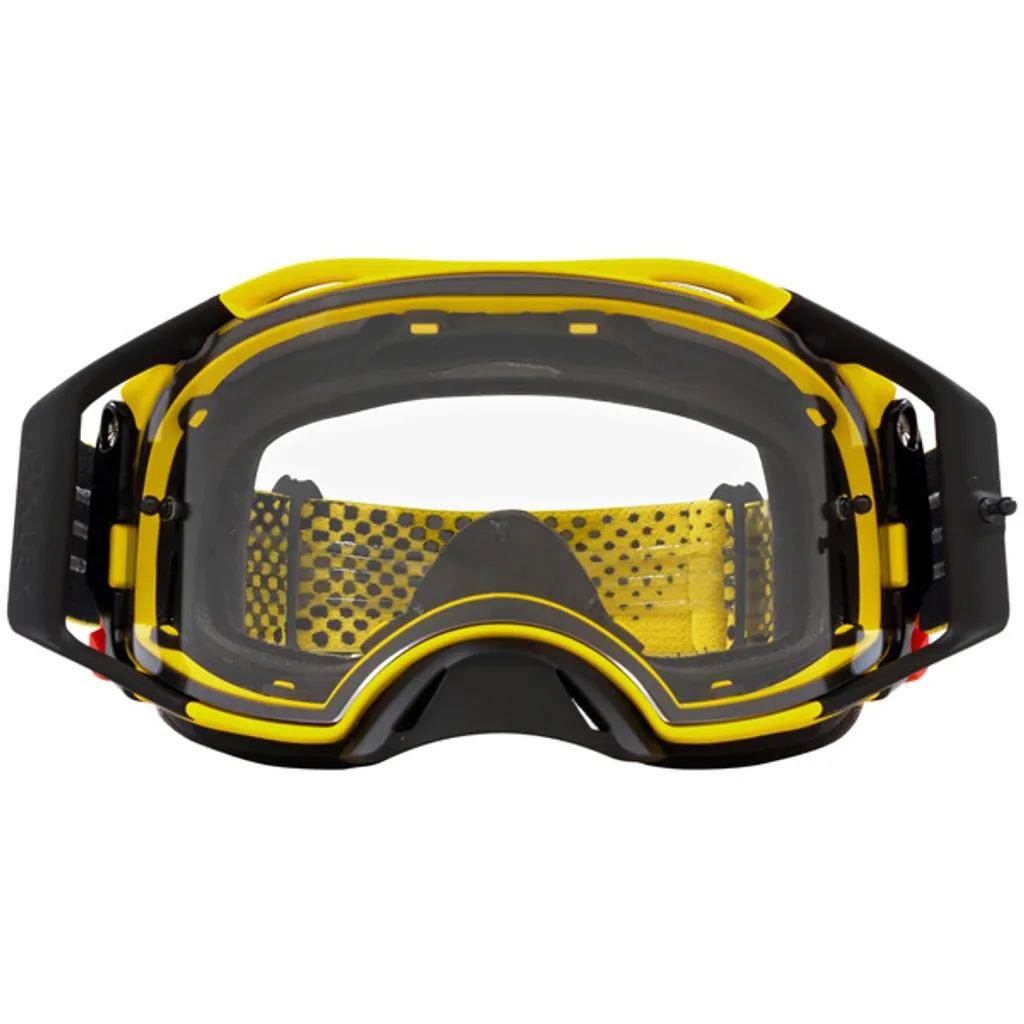 OAKLEY AIRBRAKE MX MOTO YELLOW YELLOW/CLEAR, CLEAR LENS thumbnail 4
