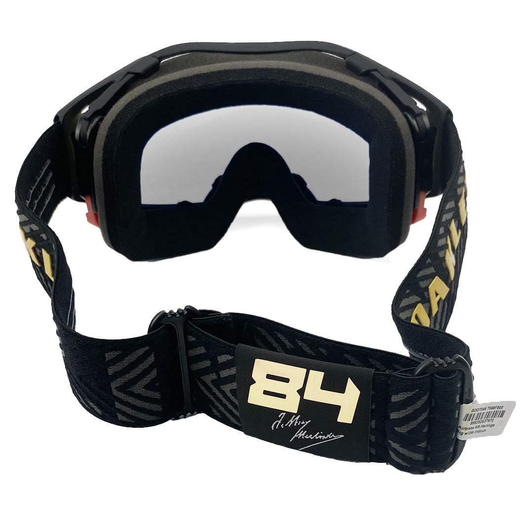 OAKLEY AIRBRAKE MX HERLINGS SIGNATURE BLACK/GOLD, 24K IRIDIUM LENS thumbnail 7