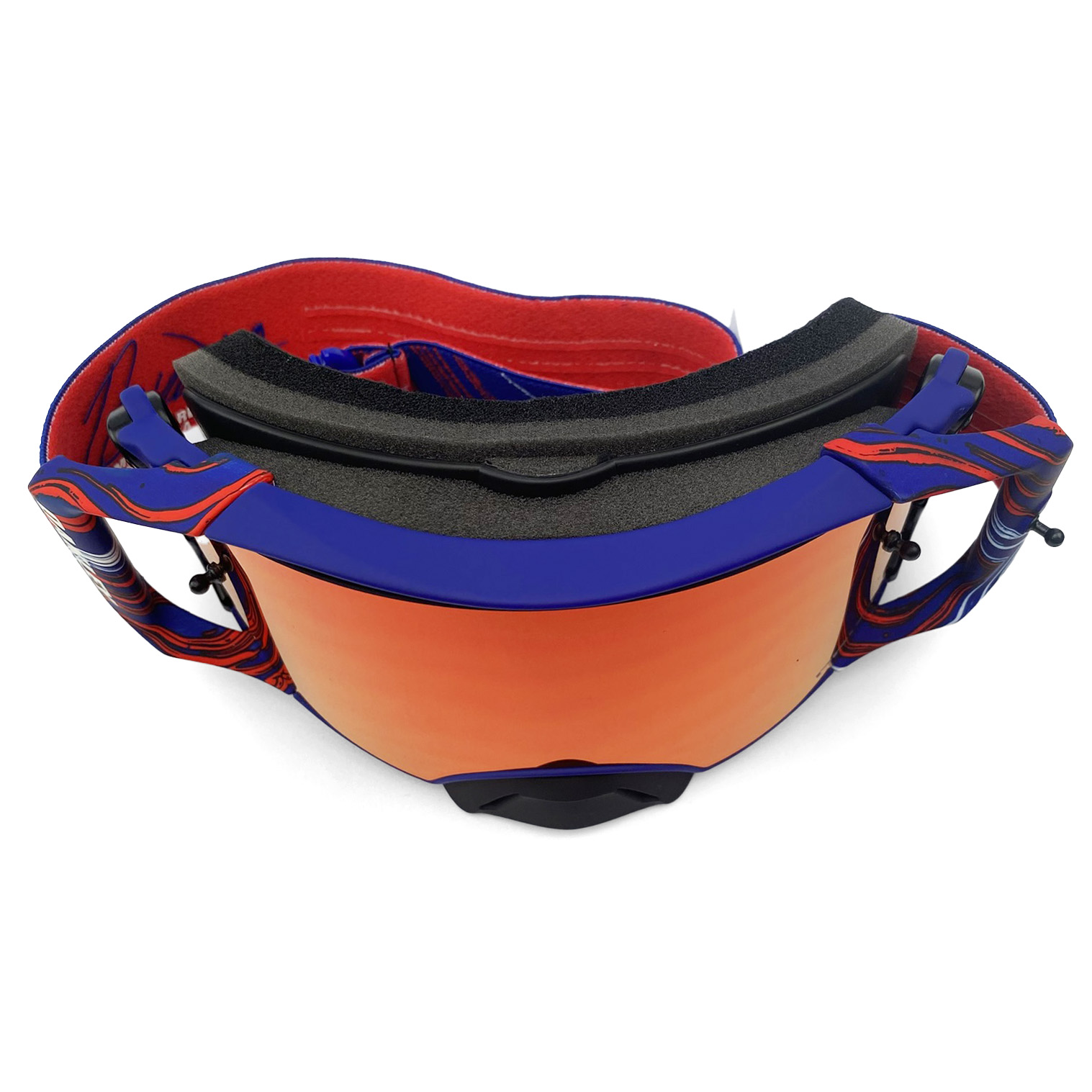 OAKLEY AIRBRAKE MX RENAUX SIGNATURE BLUE/RED, PRIZM MX TORCH IRIDIUM LENS thumbnail 9