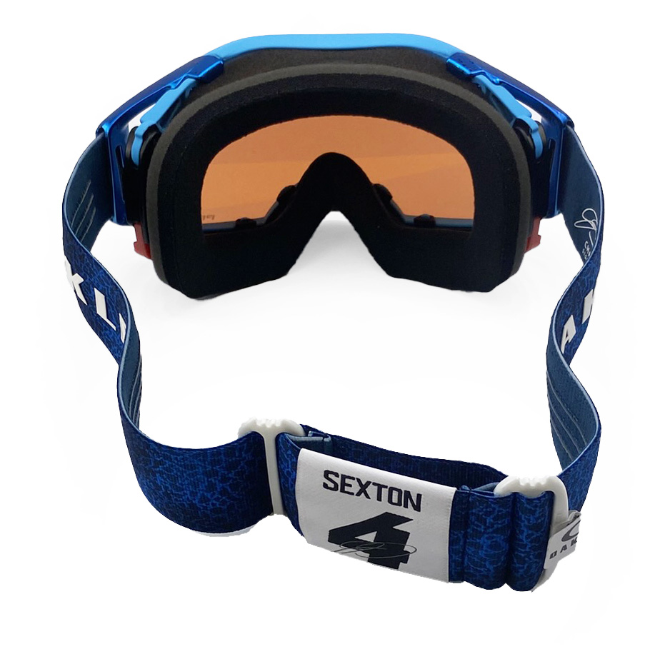 OAKLEY AIRBRAKE MX SEXTON SIGNATURE BLUE/BLUE, PRIZM MX SAPPHIRE LENS thumbnail 7