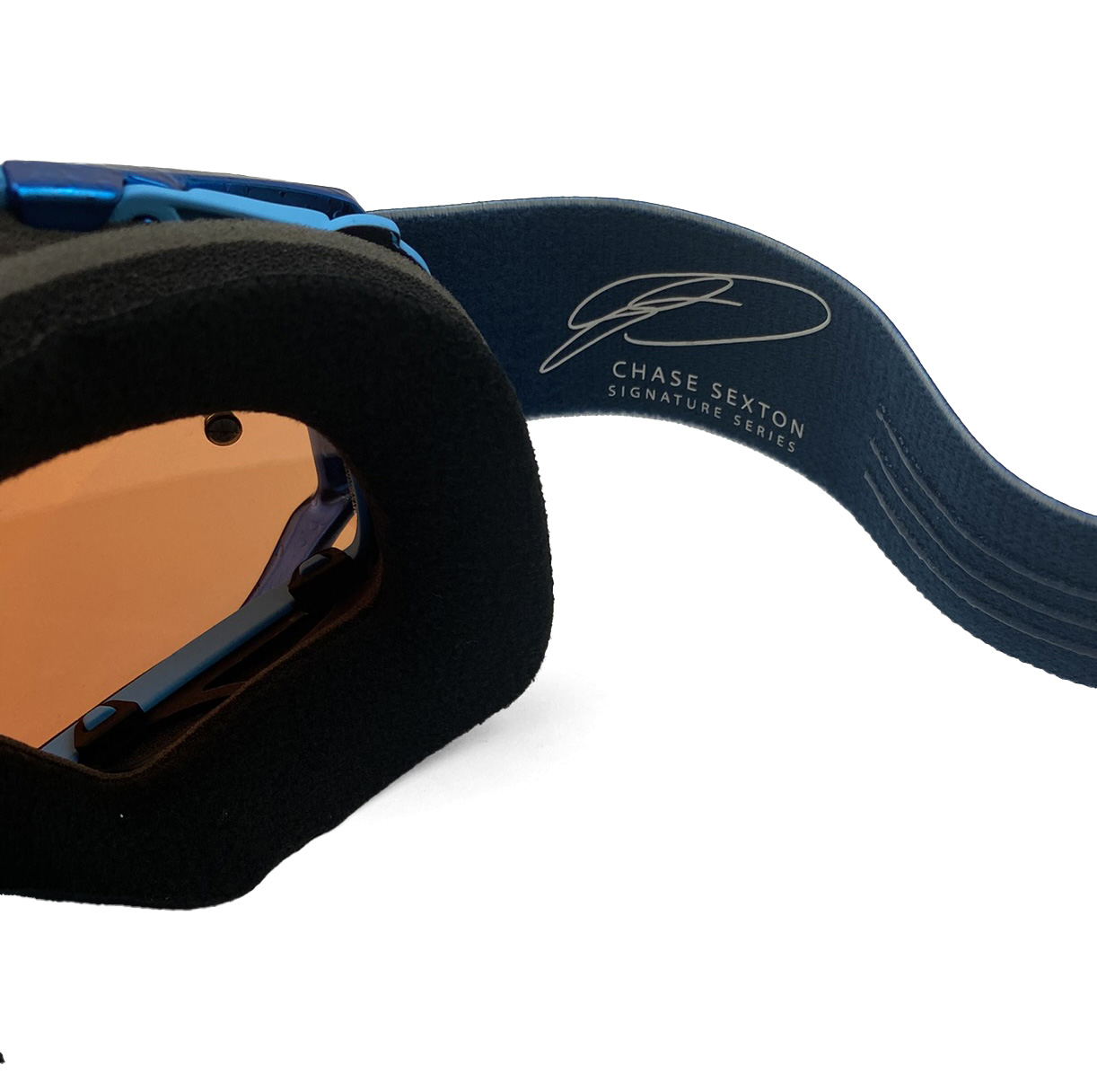 OAKLEY AIRBRAKE MX SEXTON SIGNATURE BLUE/BLUE, PRIZM MX SAPPHIRE LENS thumbnail 8