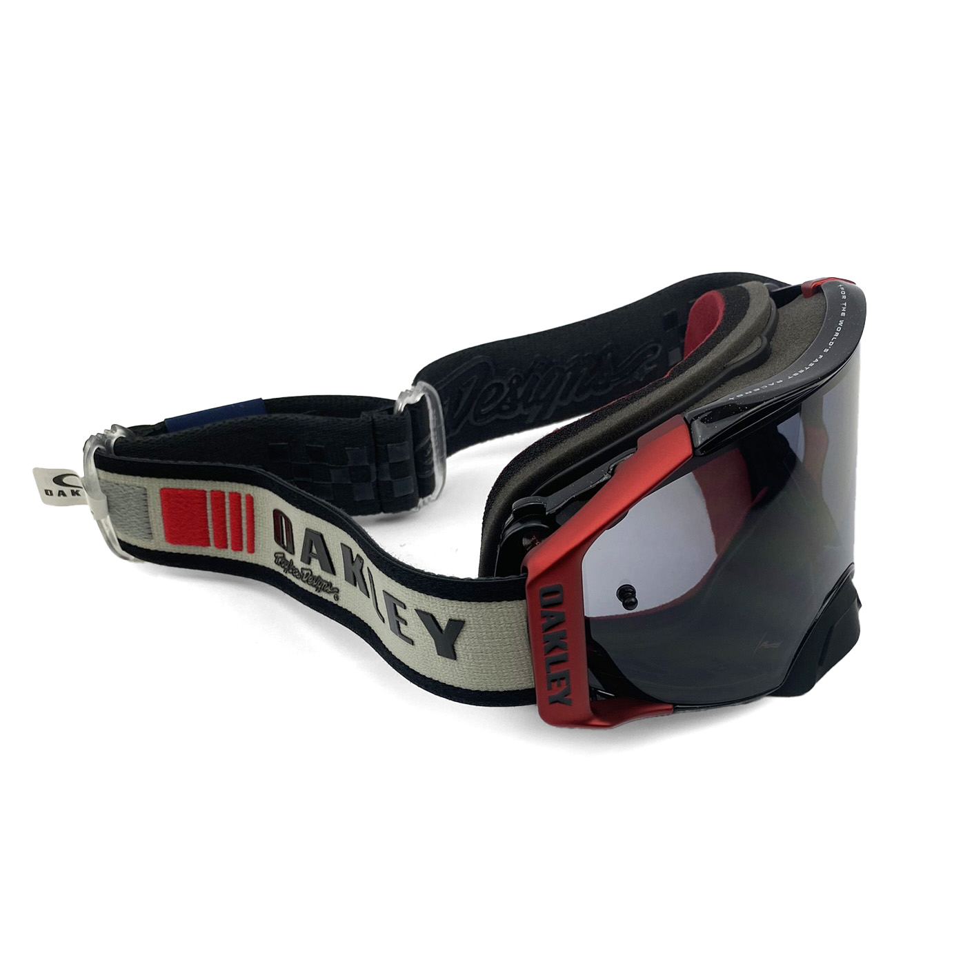 OAKLEY AIRBRAKE MX TROY LEE DESIGN GREY BLOCKS, LIGHT GREY LENS thumbnail 6