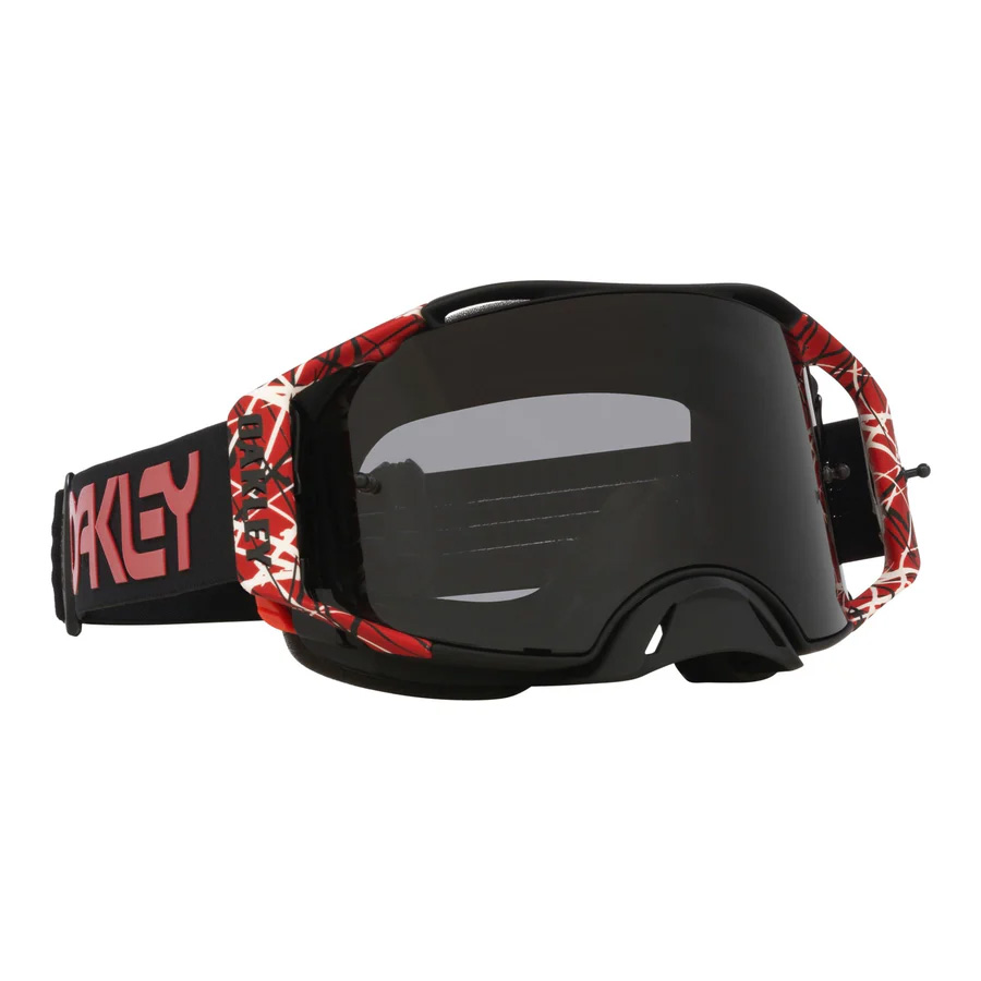 OAKLEY AIRBRAKE MX HERITAGE COLLECTON RED/GREY, DARK GREY LENS image 1