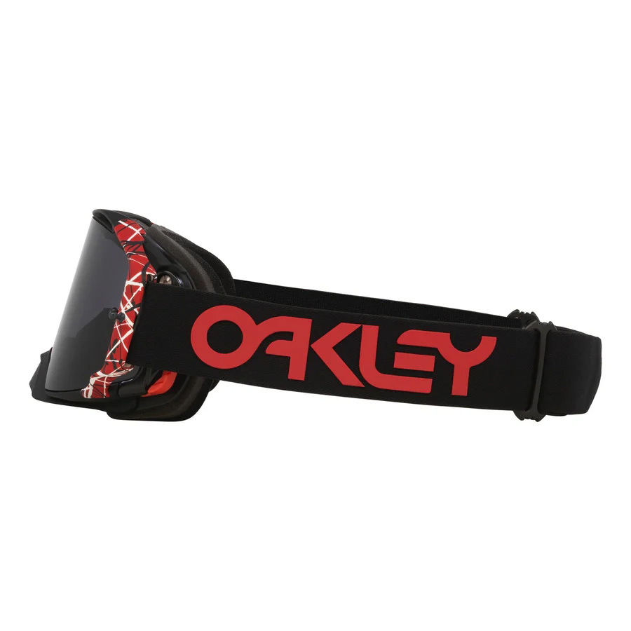 OAKLEY AIRBRAKE MX HERITAGE COLLECTON RED/GREY, DARK GREY LENS thumbnail 2