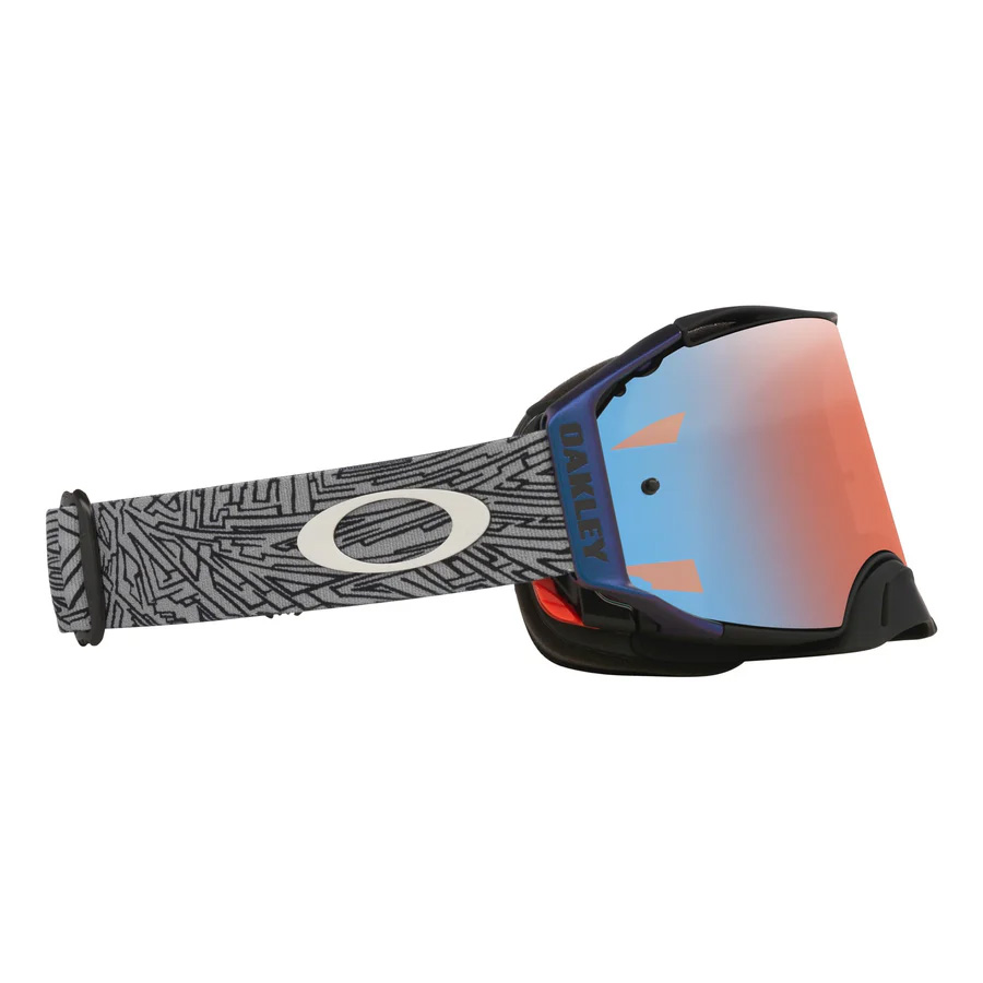 OAKLEY AIRBRAKE MX SELF MASTERY COLLECTION GREY/BLUE, PRIZM MX SAPPHIRE LENS thumbnail 4