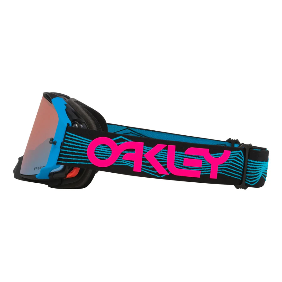 OAKLEY AIRBRAKE MX HERITAGE COLLECTON BLUE/BLUE, PRIZM MX SAPPHIRE LENS thumbnail 2