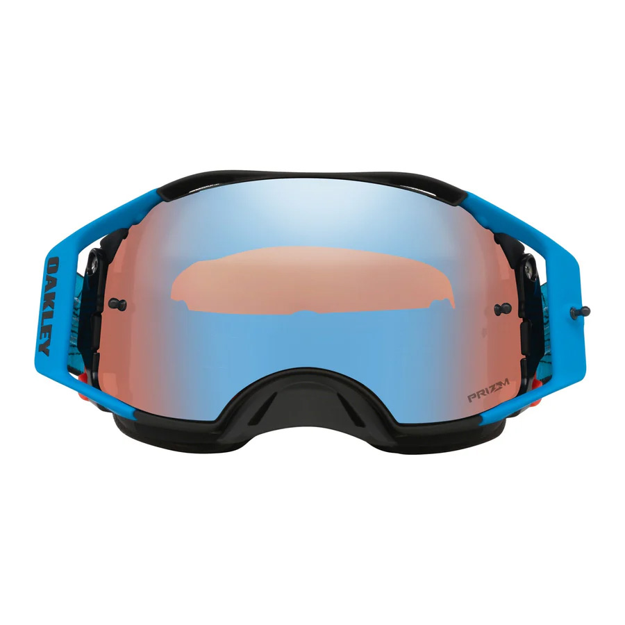 OAKLEY AIRBRAKE MX HERITAGE COLLECTON BLUE/BLUE, PRIZM MX SAPPHIRE LENS image 1