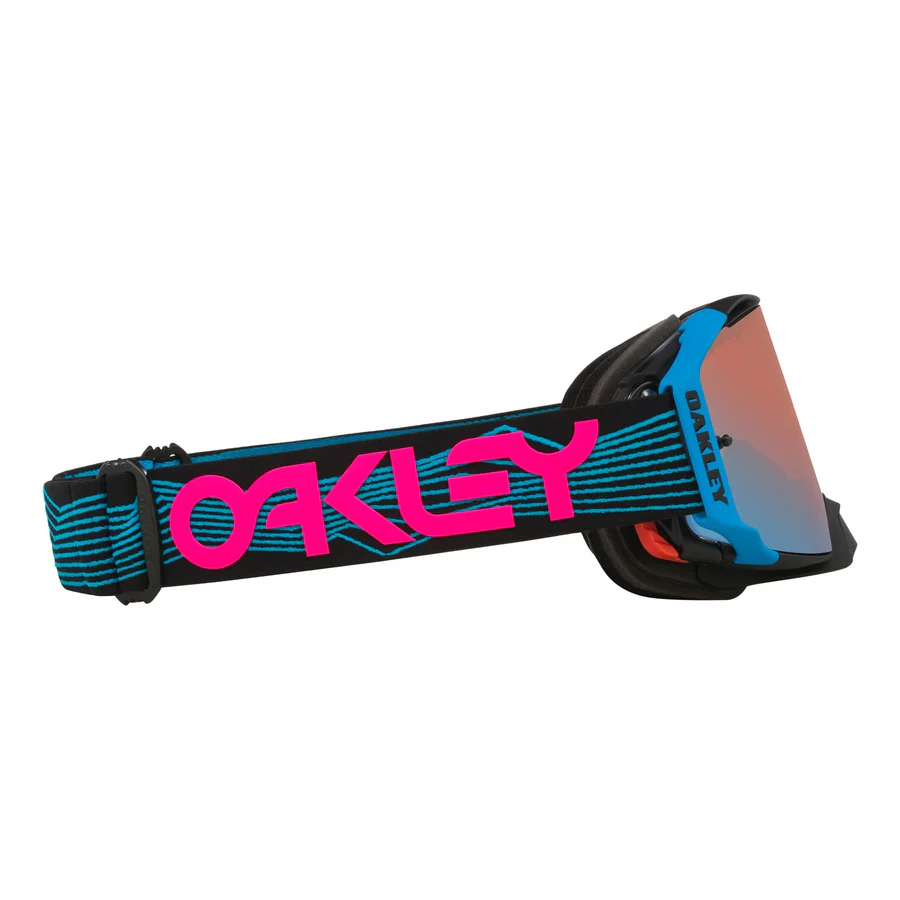 OAKLEY AIRBRAKE MX HERITAGE COLLECTON BLUE/BLUE, PRIZM MX SAPPHIRE LENS thumbnail 3