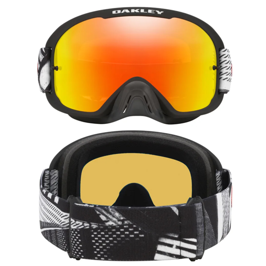 OAKLEY O-FRAME 2.0 PRO MX SELF MASTERY COLLECTION BLACK/RED, FIRE IRIDIUM LENS thumbnail 3