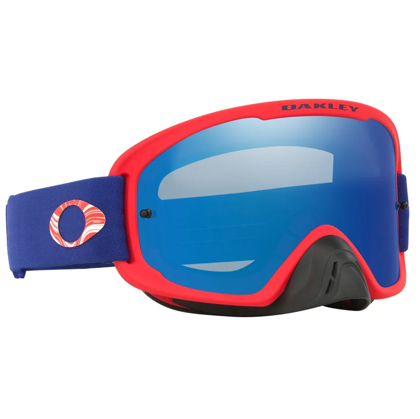 OAKLEY O-FRAME 2.0 PRO MX TEAM COLLECTION RED/BLACK, BLACK ICE IRIDIUM LENS image 1
