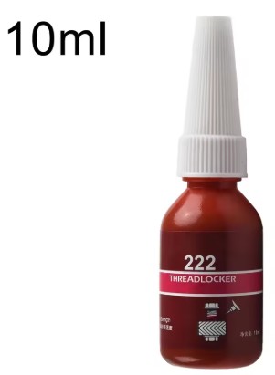 222 THREAD LOCK 10ml LOW STRENGTH image 1