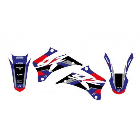 06-09 YZF250/450 DREAM-5, BLACKBIRD DECAL KIT 2228AB image 1