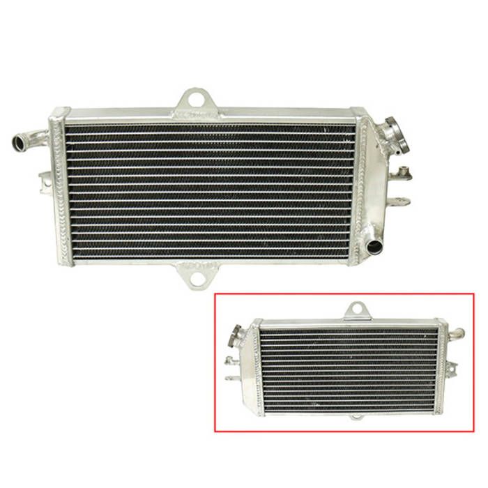 RADIATOR ALUMINIUM OVERSIZED 90MM CORE, SUZUKI ATV 17710-19A00 AC-10009 image 1