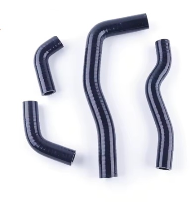 RADIATOR HOSE KIT BLACK 4pcs 05-17 HONDA CRF450X SILICONE 19064-KRN-000 image 1