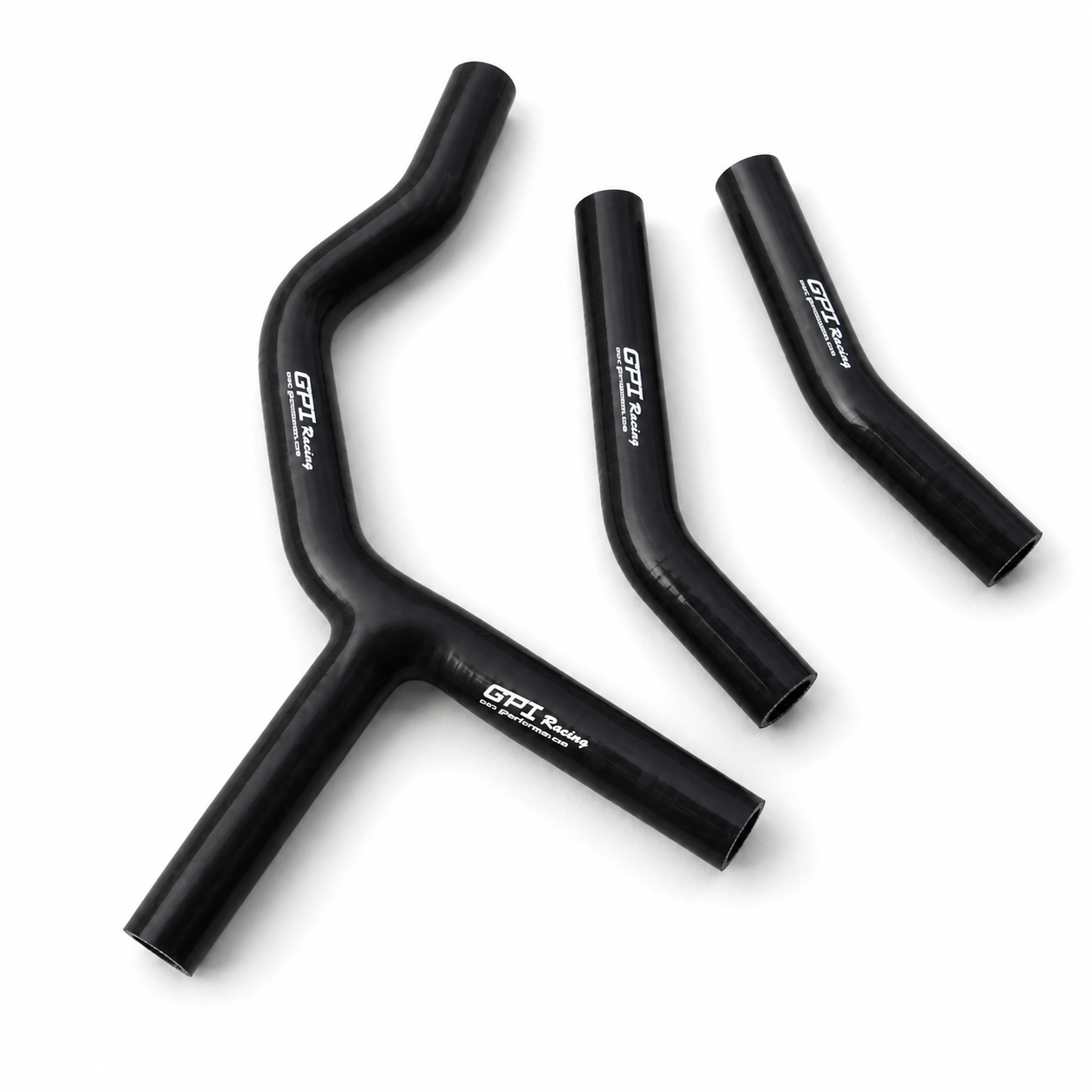 RADIATOR HOSE Y KIT 3pcs BLACK 98-06 KTM SX125 SX200  50335026200 image 1