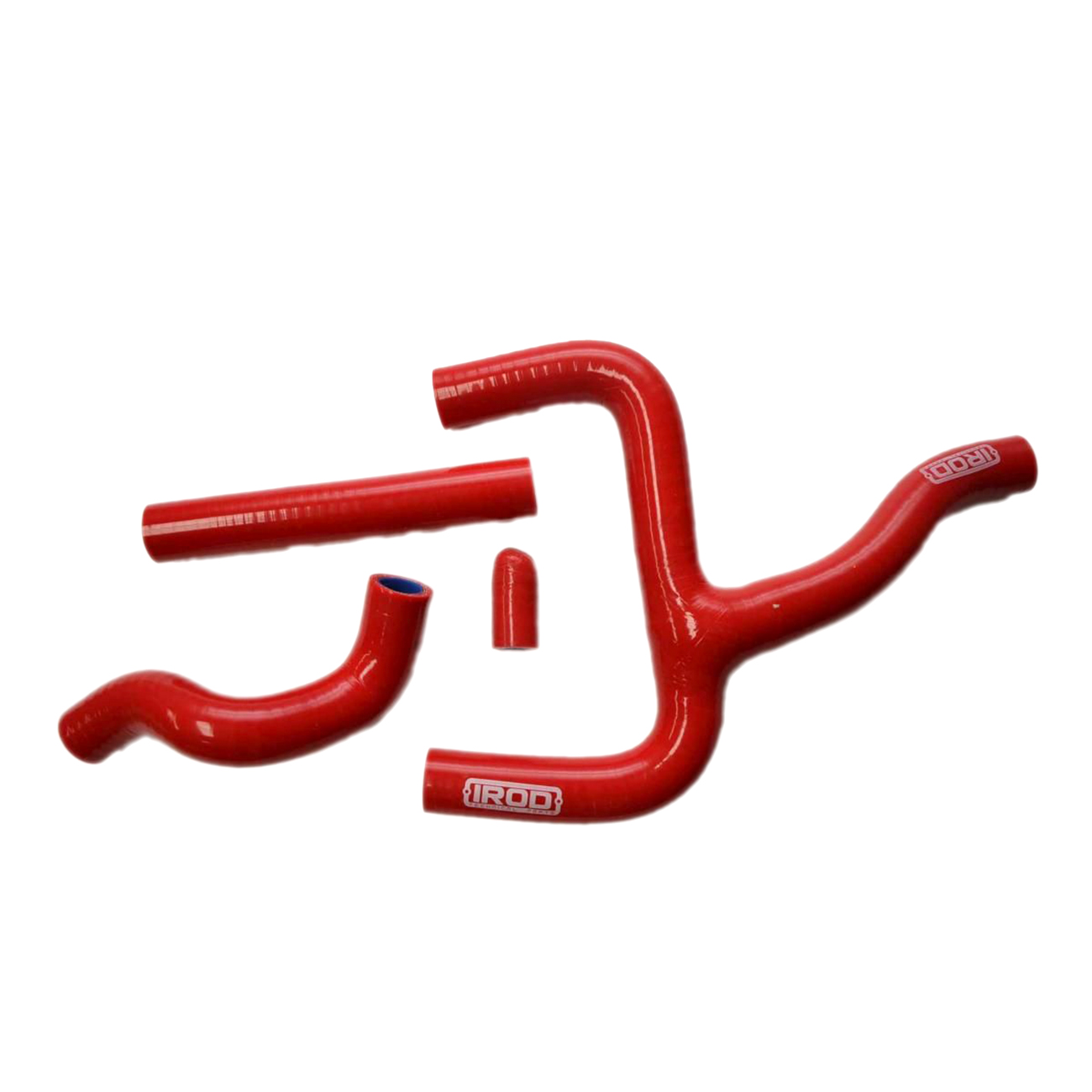 HOSE Y KIT 4pcs BETA 250 / 300 12-17 RR 2-stroke Enduro, SILICONE RADIATOR RED 010085, IROD image 1