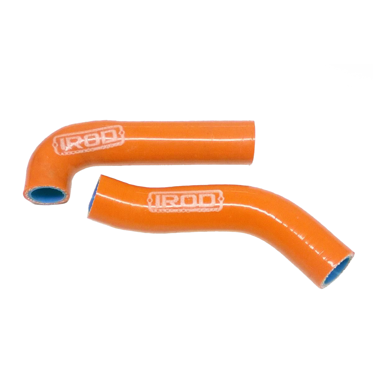 HOSE KIT 2pcs KTM 85 SX 18-20, SILICONE RADIATOR ORANGE 010115, IROD image 1