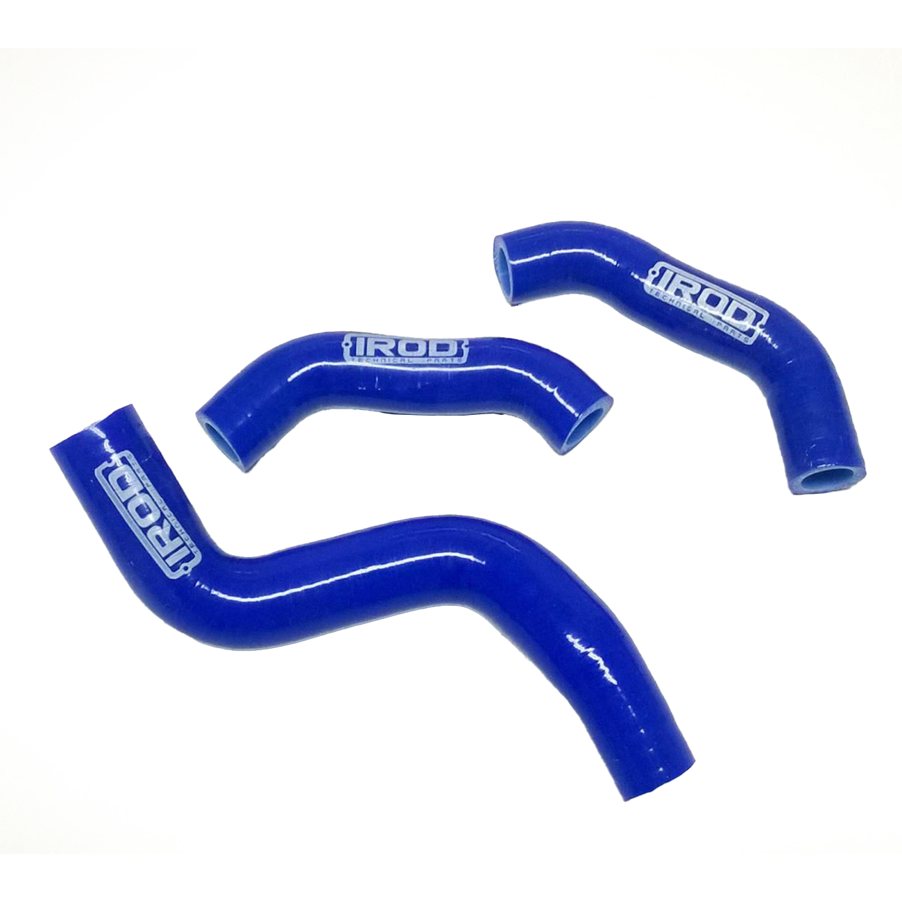 HOSE KIT 3pcs KTM HUSQVARNA FC 450 19-20, SILICONE RADIATOR BLUE 010128, IROD image 1