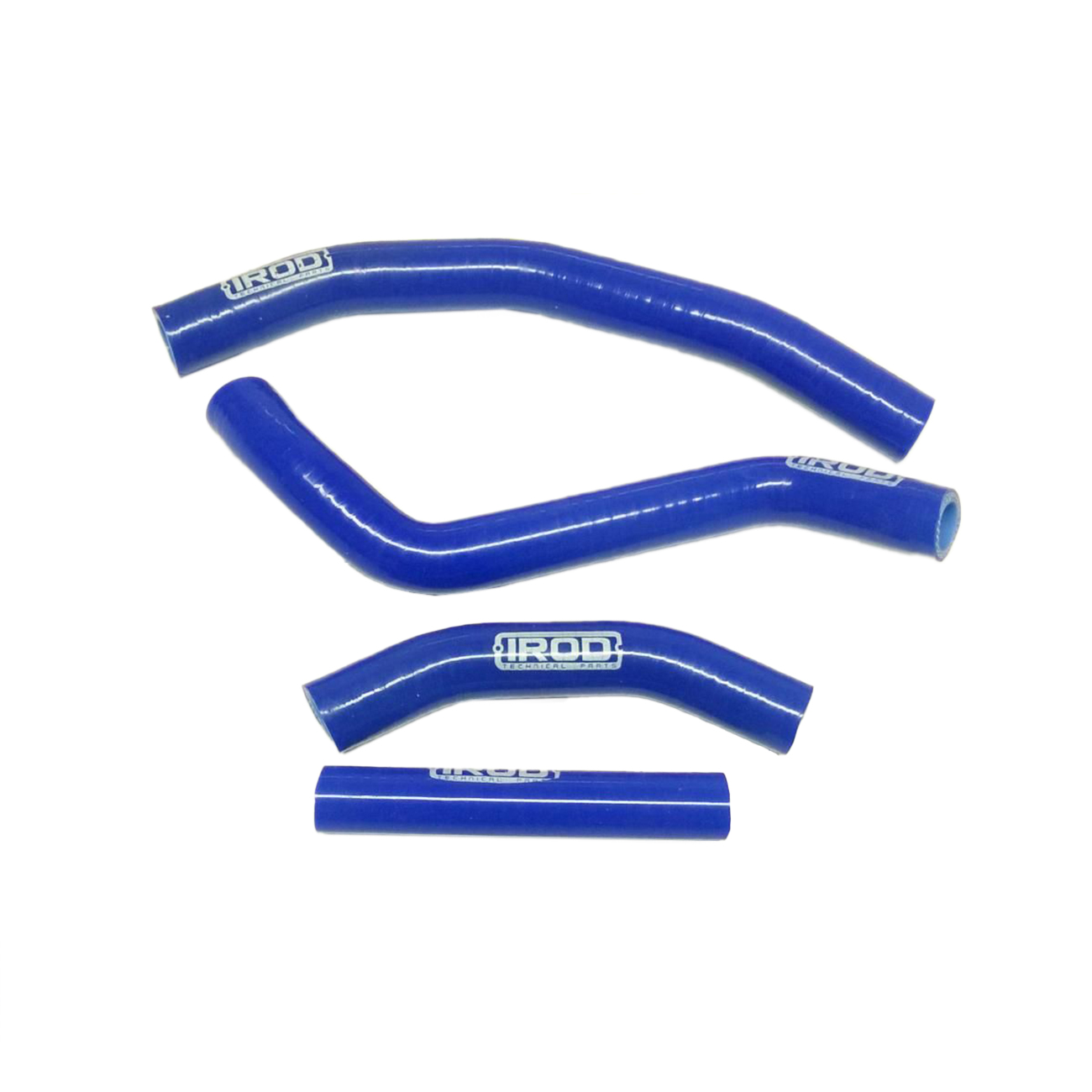 HOSE KIT 4pcs YZF250 19-21 YZ250F YAMAHA , SILICONE RADIATOR BLUE 010119, IROD image 1