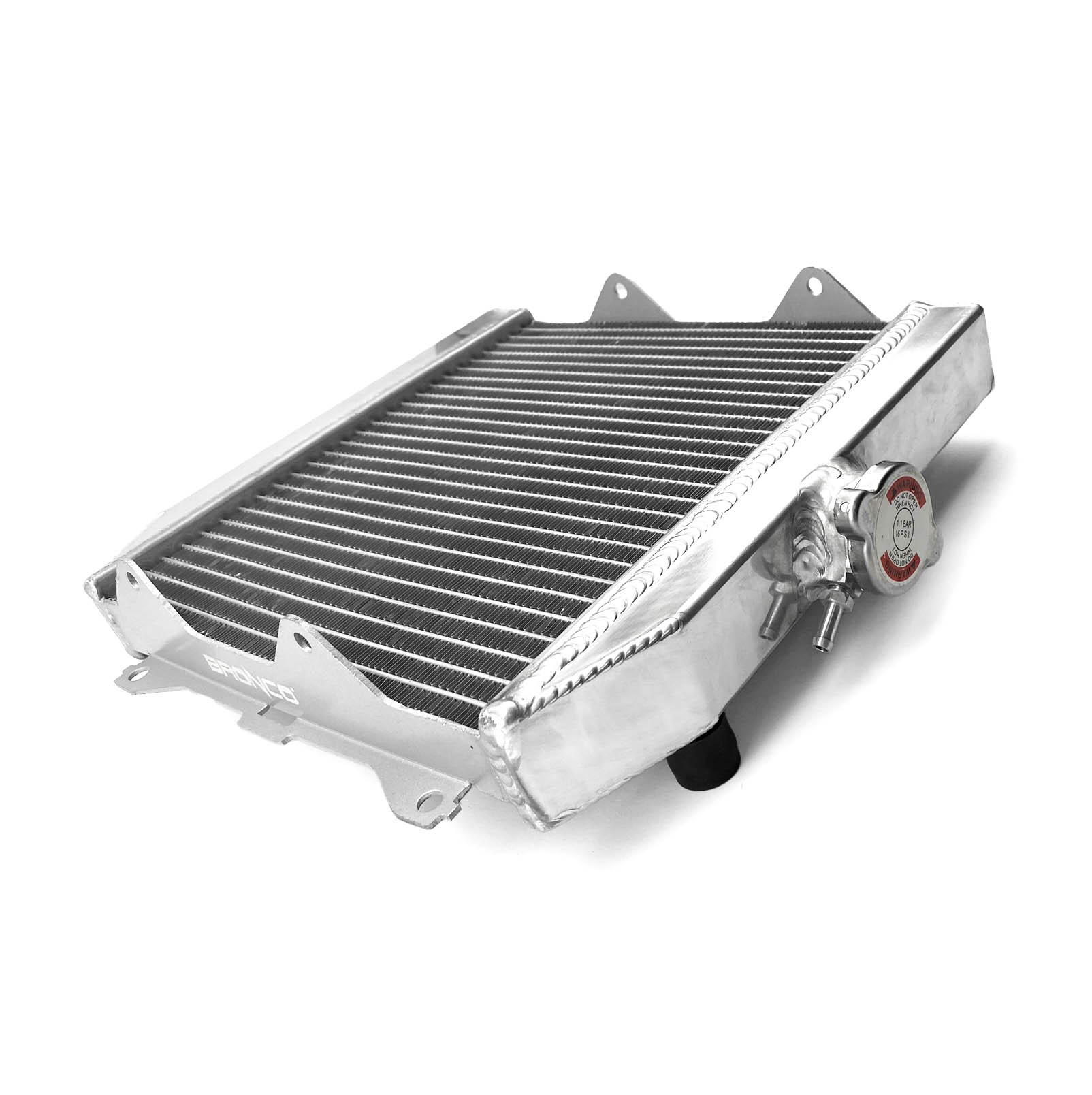 RADIATOR ALUMINIUM STANDARD CORE, HONDA ATV 19010-HR3-A21 AC-10027 thumbnail 2