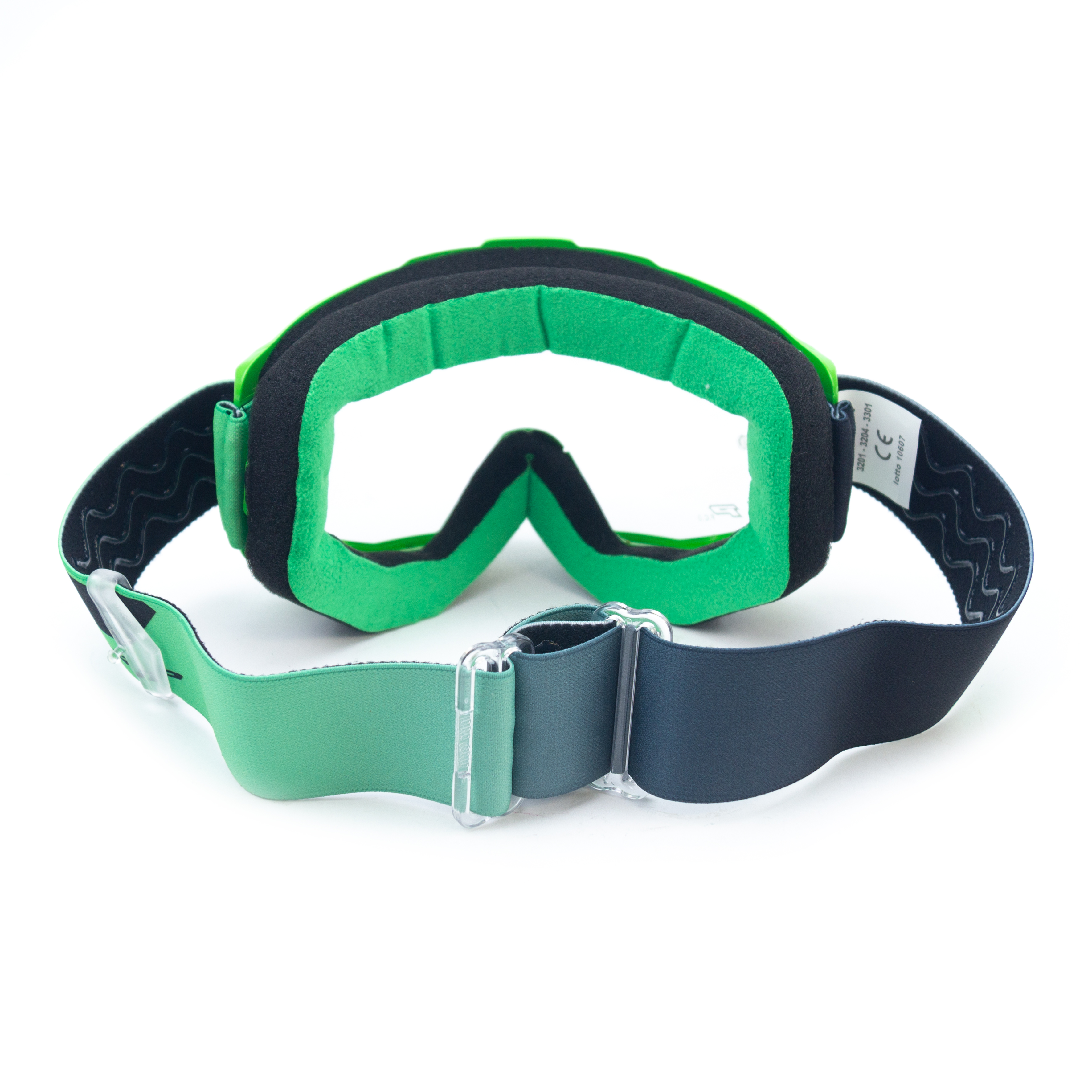 PROGRIP ATZAKI GOGGLE GREEN WITH CLEAR LENS, PG3201 GREEN thumbnail 3