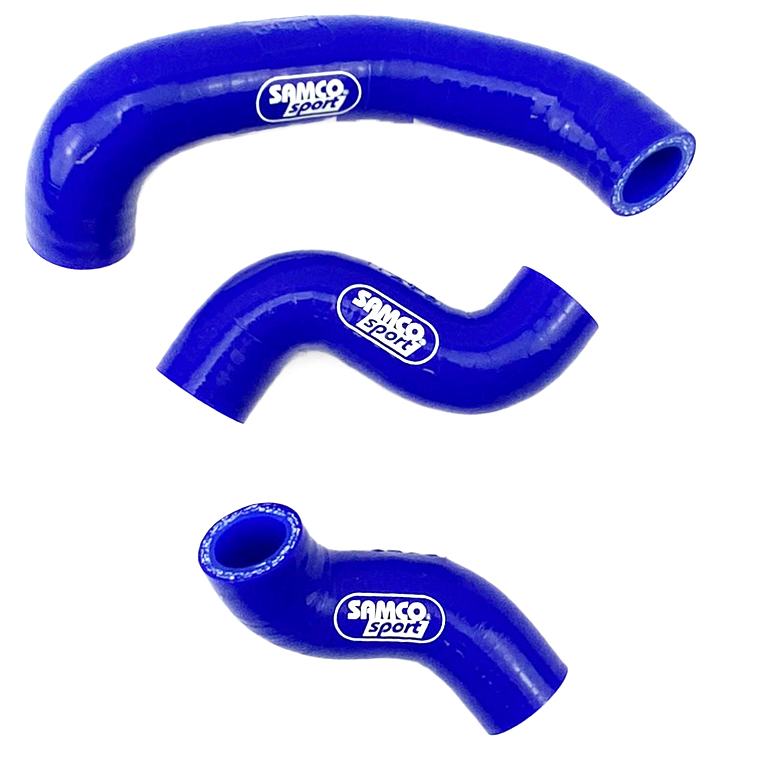 COOLANT HOSE 3 PIECE KIT BLUE 09-19 BETA EVO 2T SAMCO SPORT BET-2-BU thumbnail 3