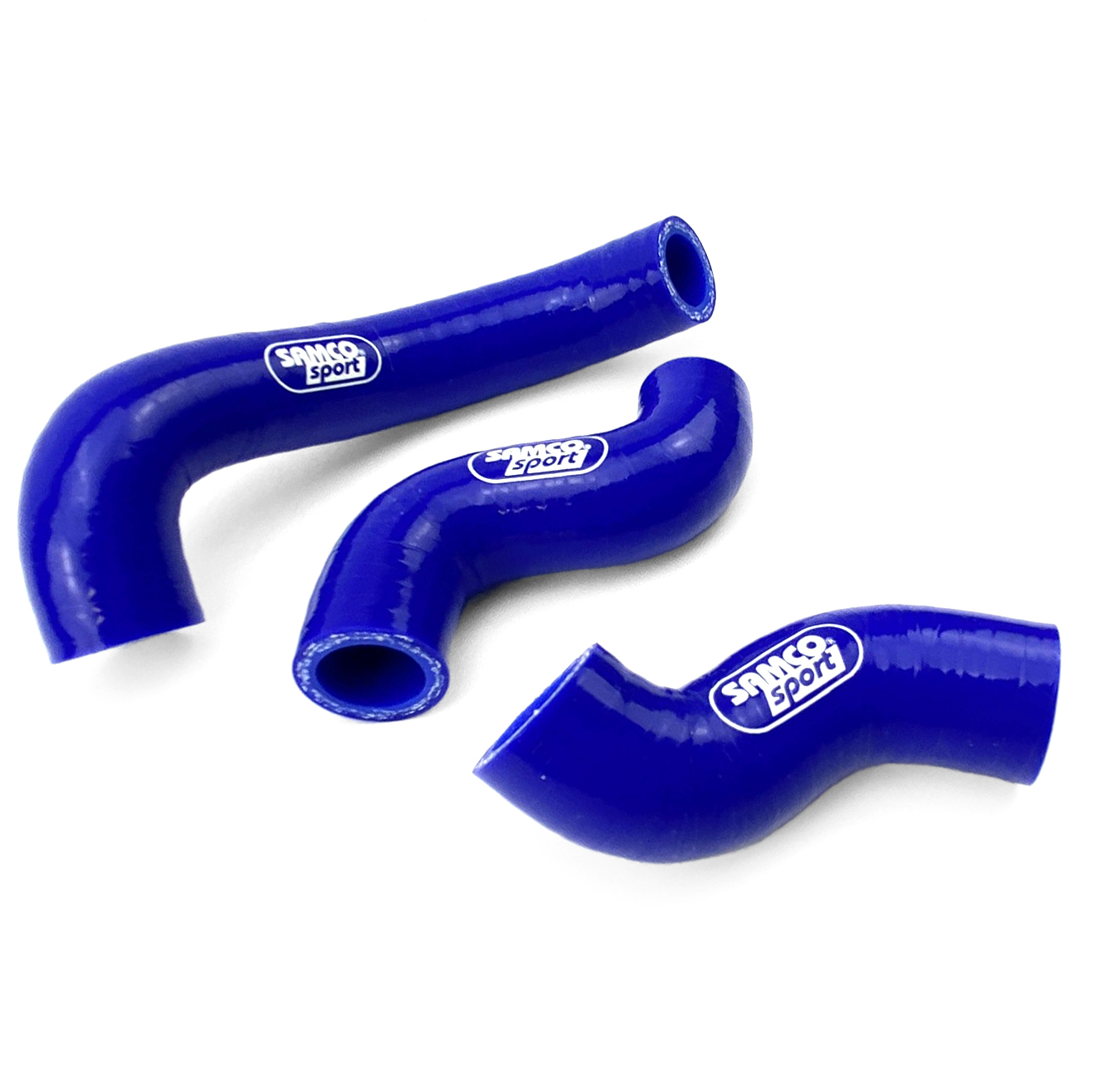 COOLANT HOSE 3 PIECE KIT BLUE 09-19 BETA EVO 2T SAMCO SPORT BET-2-BU image 1