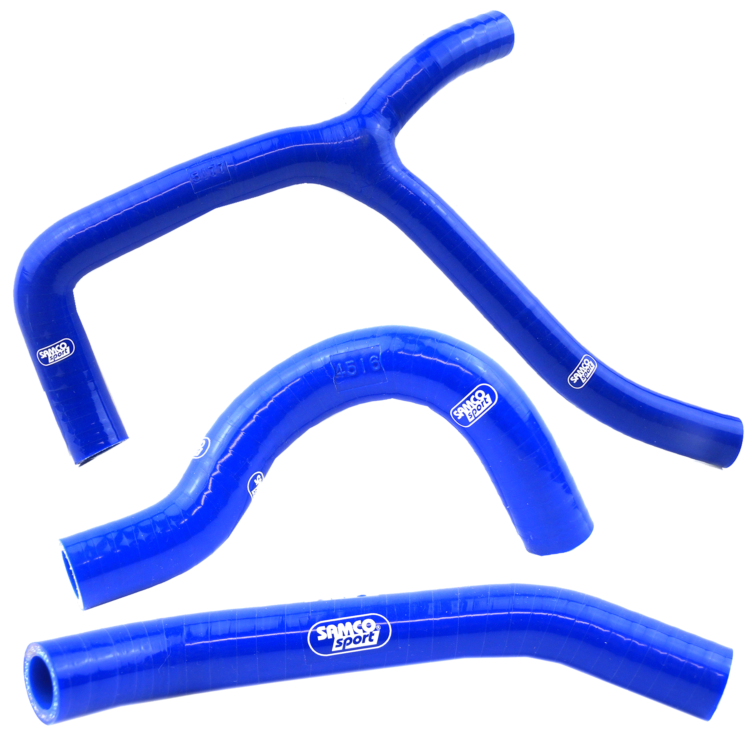 COOLANT HOSE 3 PIECE KIT BLUE 16-17 HONDA 250 CRF R 'Y' RACE DESIGN SAMCO SPORT HON-103-BU