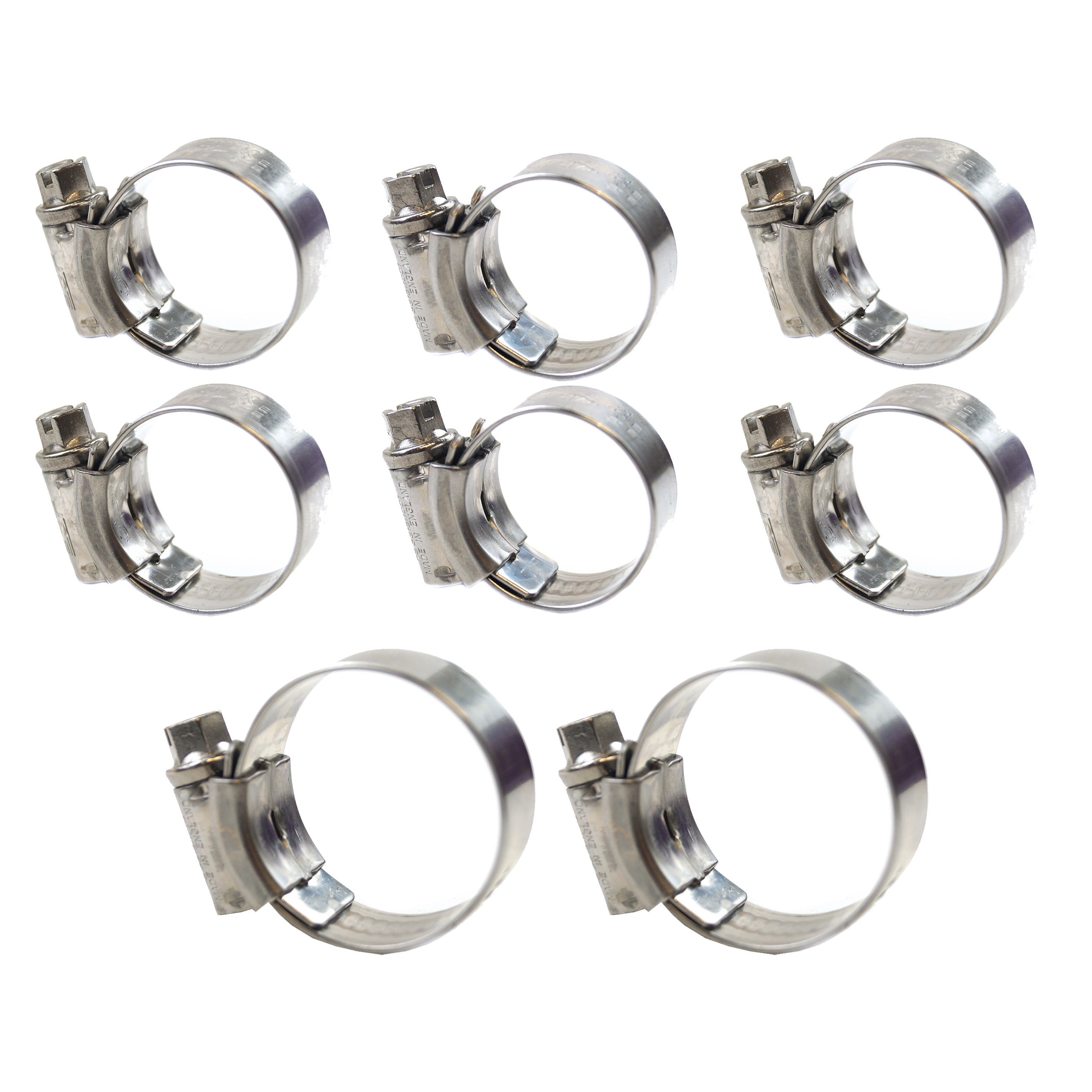 COOLANT HOSE STAINLESS KALE CLAMP KIT 21-26 HONDA 450 SAMCO SPORT CK HON-124 image 1