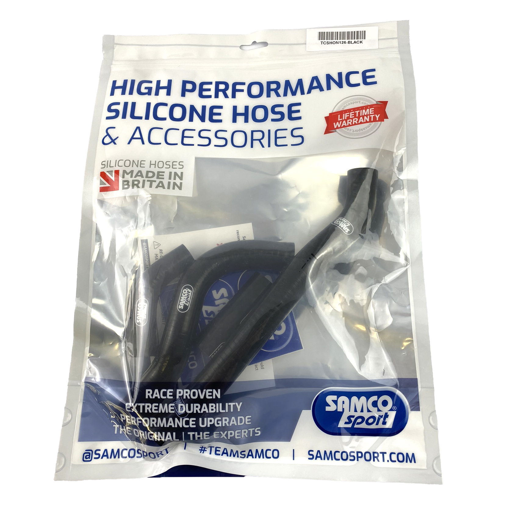 COOLANT HOSE 4 PIECE KIT BLACK 22-26 HONDA 250 CRF R RX SAMCO SPORT HON-126-BK thumbnail 2