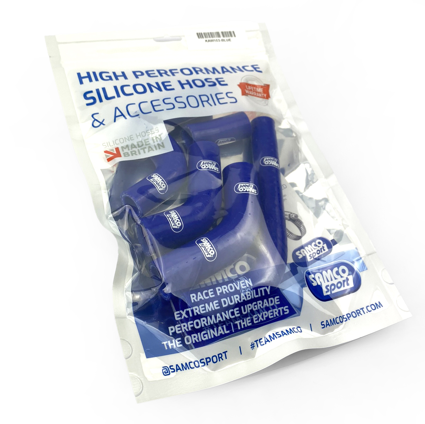 COOLANT HOSE 6 PIECE KIT BLUE 24-26 KAWASAKI 450 KX F OEM DESIGN SAMCO SPORT KAW-103-BU thumbnail 2