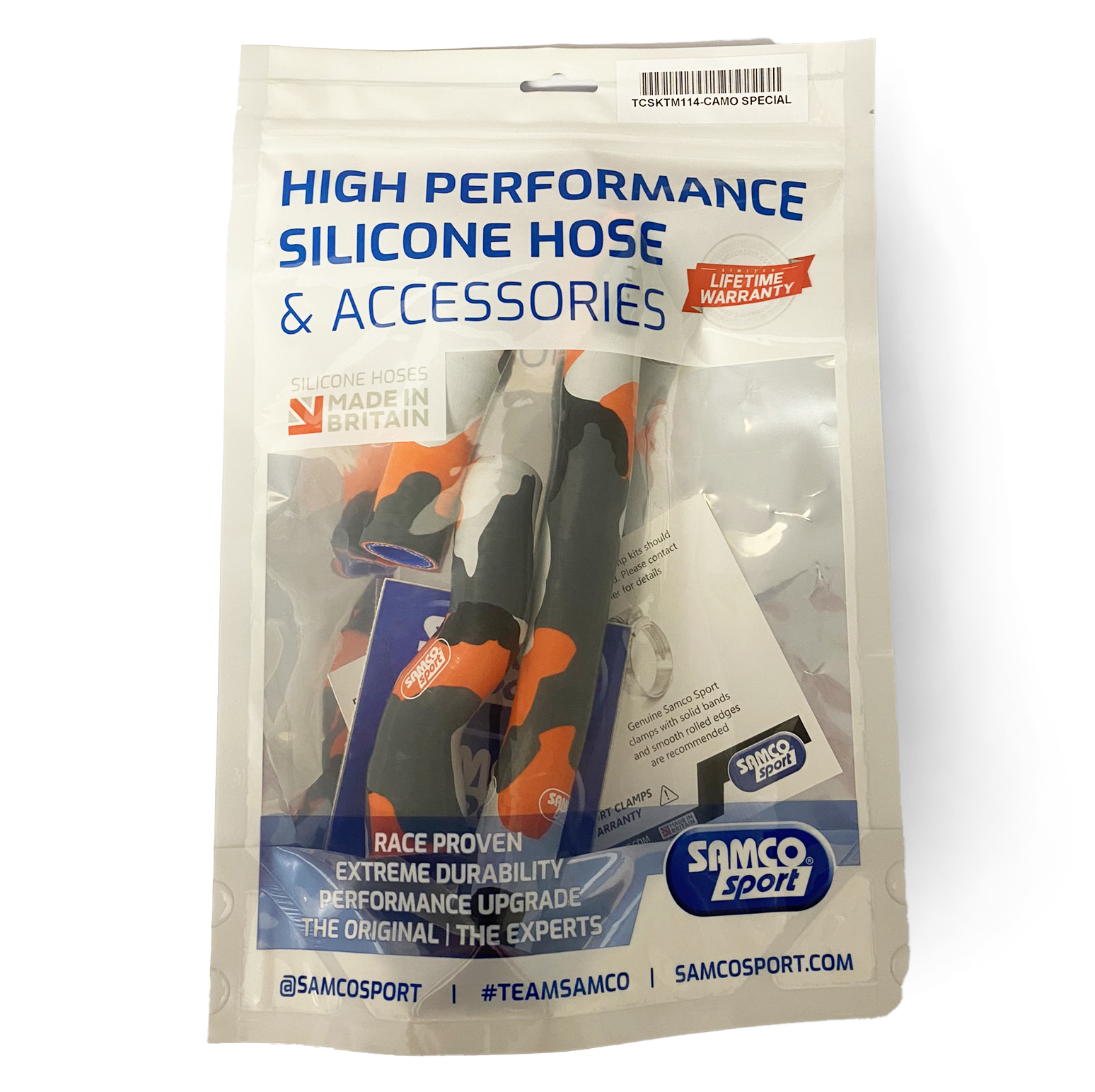 COOLANT HOSE 3 PIECE KIT CAMO 20-23 GAS HUSQ KTM 250 300 THERMO BYPASS SAMCO KTM-114-SOL thumbnail 2