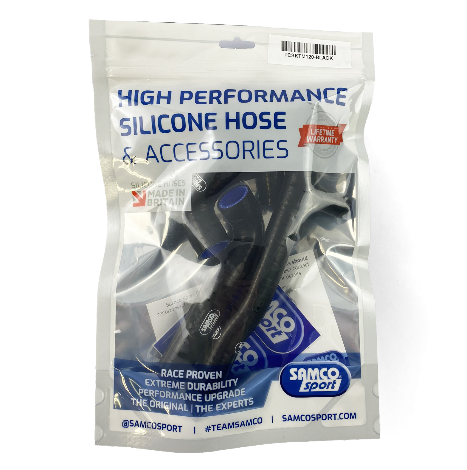 COOLANT HOSE 4 PIECE KIT BLACK 20-23 KTM 150 TE EXC XC-W TPI OEM DESIGN SAMCO KTM-120-BK thumbnail 2