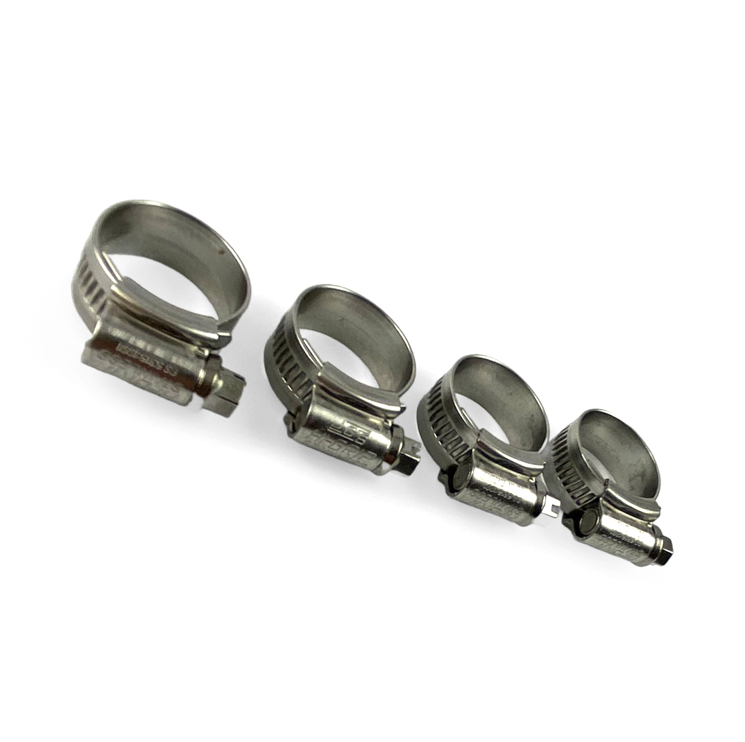 COOLANT HOSE STAINLESS KALE CLAMP KIT 24-25 KTM 50 SAMCO SPORT CKKTM-134 image 1