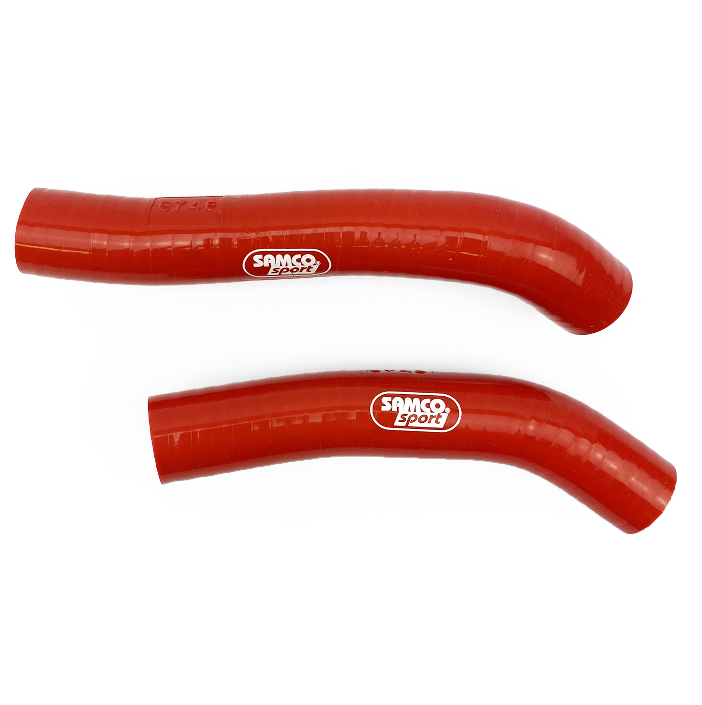 COOLANT HOSE 2 PIECE KIT RED 24-25 GAS GAS HUSQVARNA KTM 50 SAMCO SPORT KTM-134-RD thumbnail 3