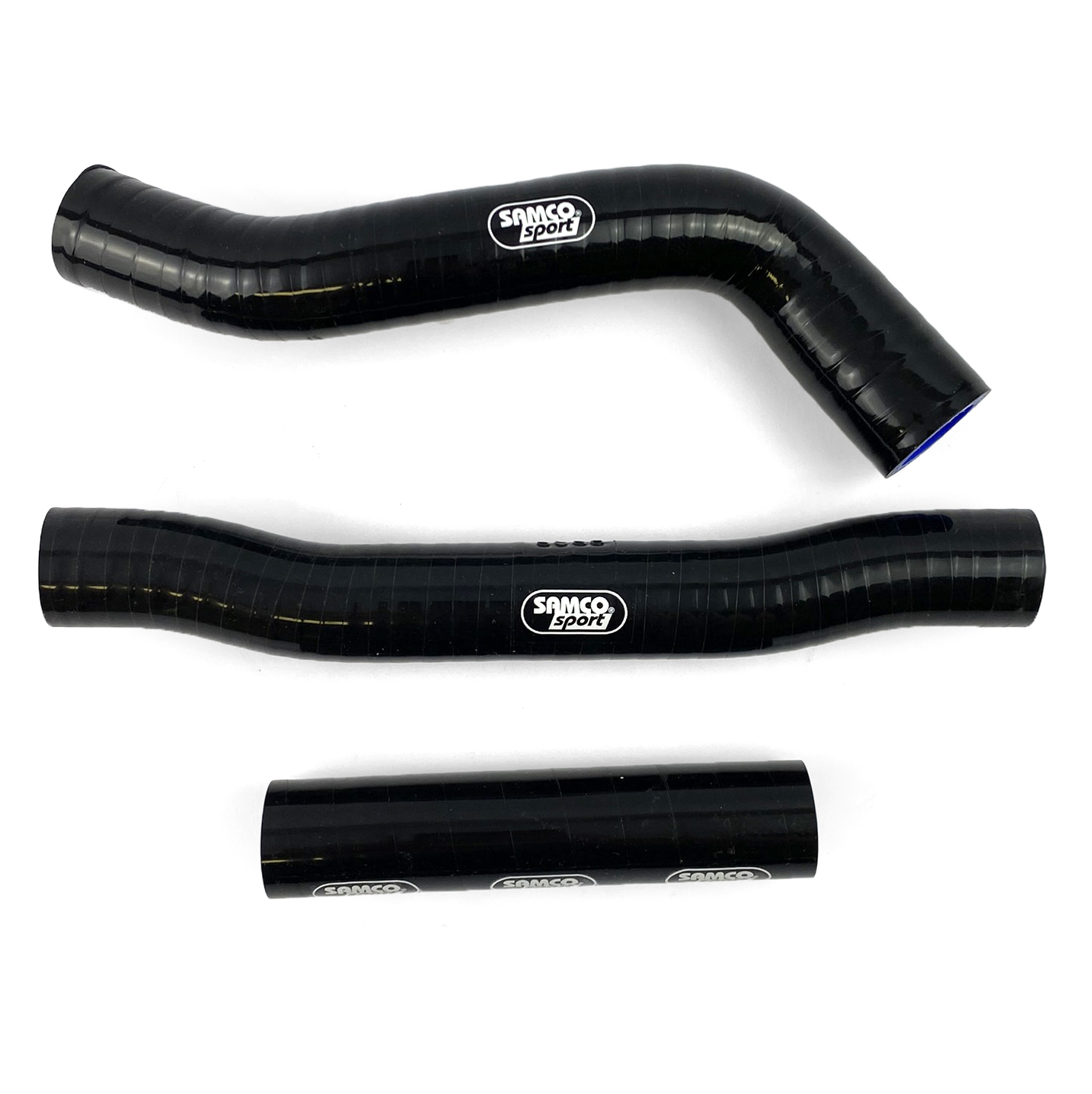 COOLANT HOSE 3 PIECE KIT BLACK 16-19 KTM HUSQ 250 350 THERMOSTAT BYPASS SAMCO KTM-80-BK thumbnail 4