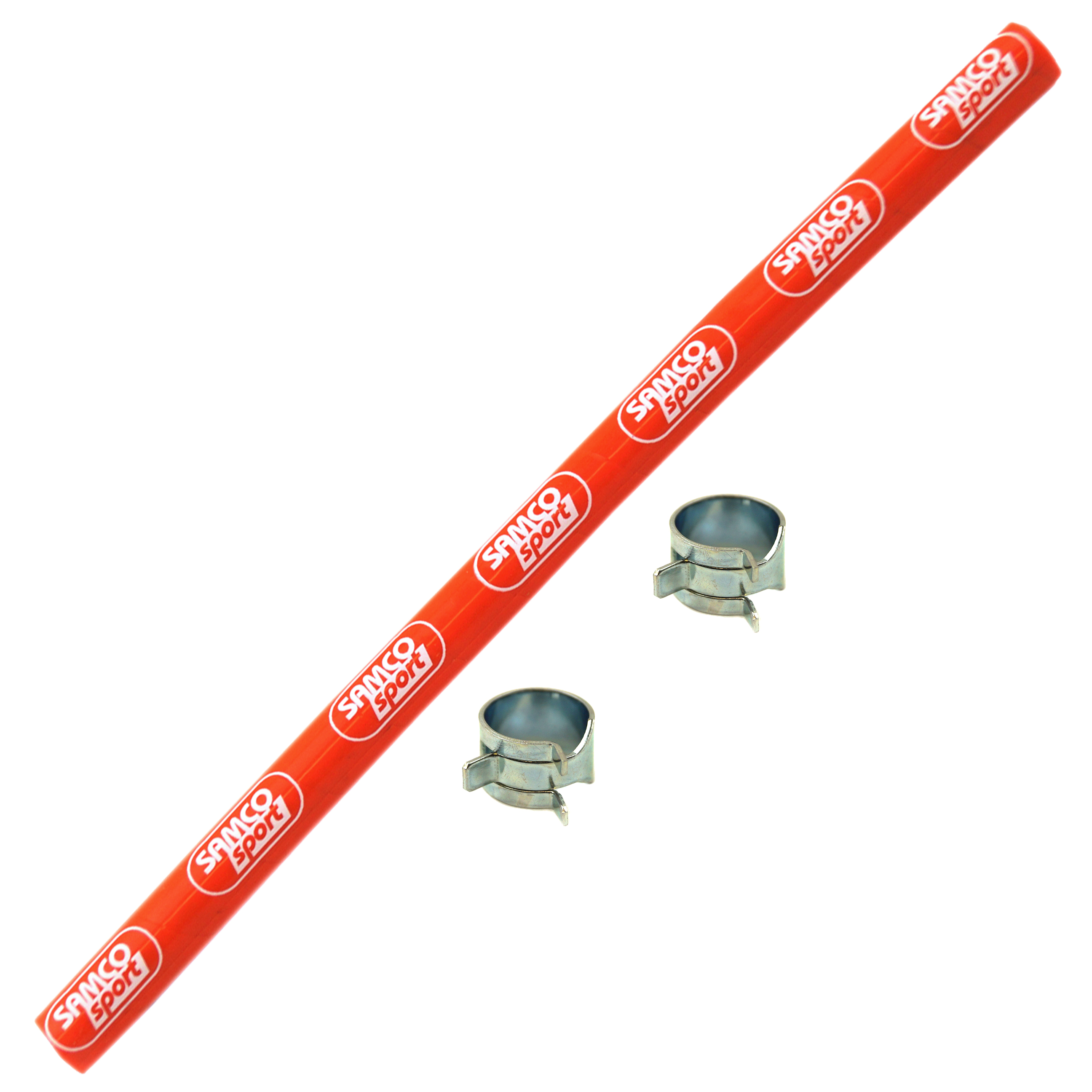 COOLANT HOSE 1 PIECE KIT ORANGE 09-16 KTM 50 SX SAMCO SPORT KTM-FTH-13-OR image 1