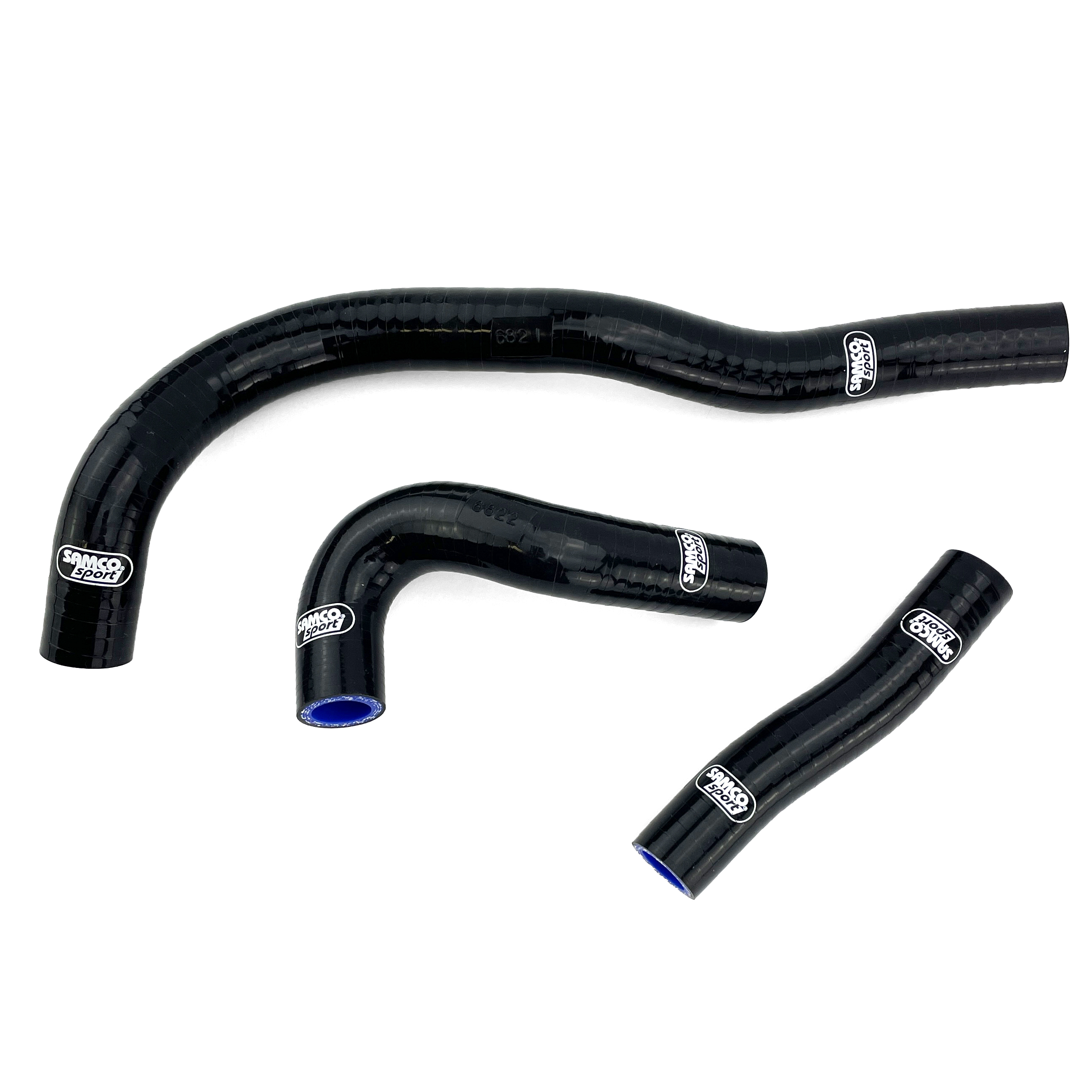COOLANT HOSE 3 PIECE KIT BLACK STARK VARG EX MX 1.0 1.2 OEM DESIGN SAMCO STA-1-BK thumbnail 2