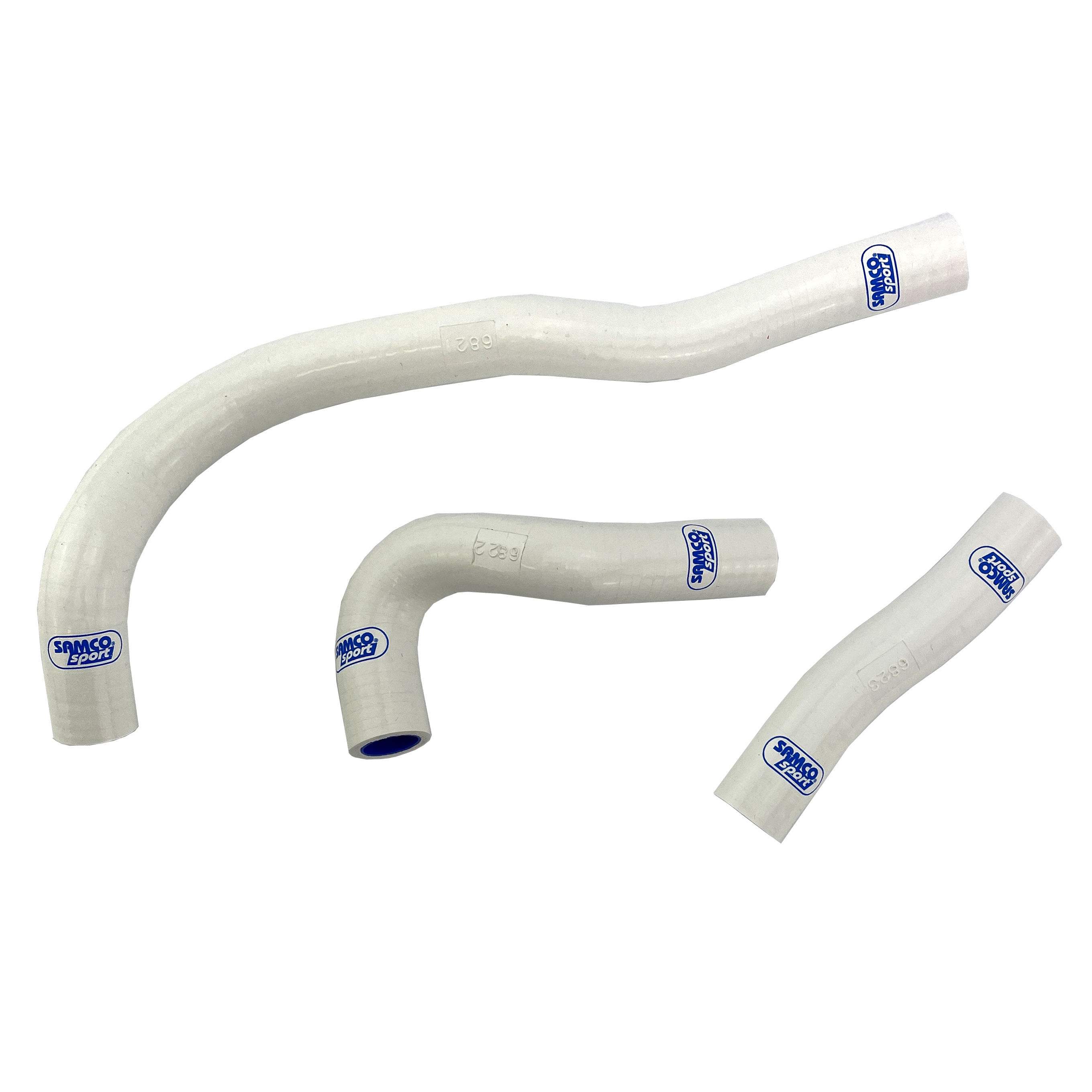 COOLANT HOSE 3 PIECE KIT WHITE STARK VARG EX MX OEM DESIGN SAMCO SPORT STA-1-WH thumbnail 2