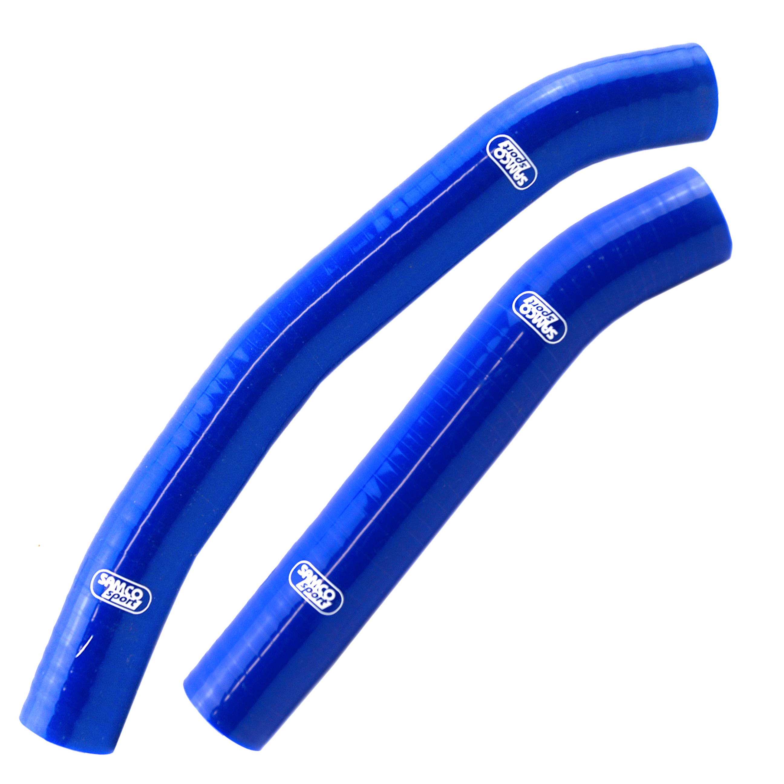 COOLANT HOSE 2 PIECE KIT BLUE 06-18 SUZUKI 450 LTR SAMCO SPORT SUZ-31-BU image 1