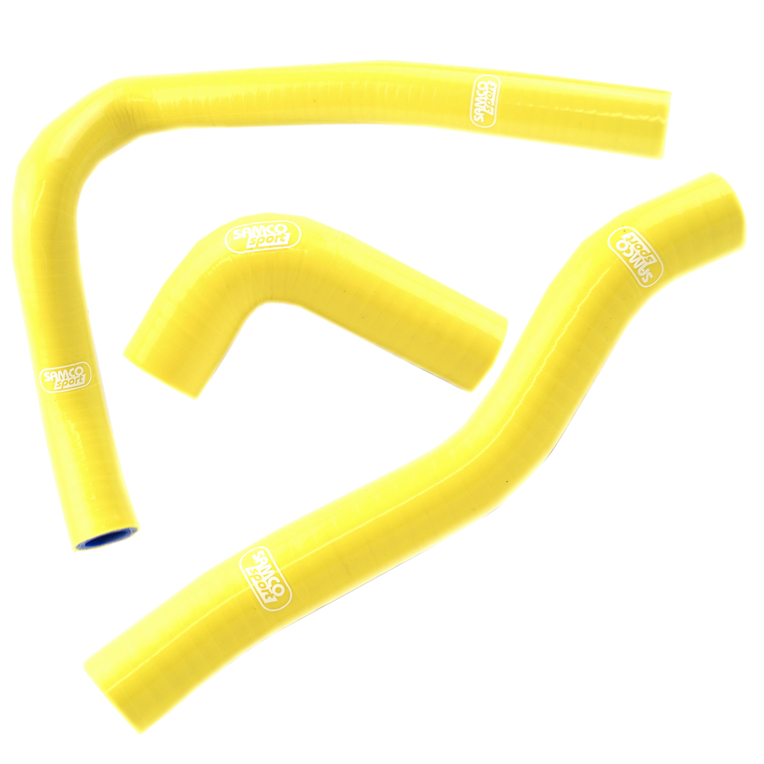 COOLANT HOSE 3 PIECE KIT YELLOW 00-05 SUZUKI 65 RM SAMCO SPORT SUZ-50-YE image 1