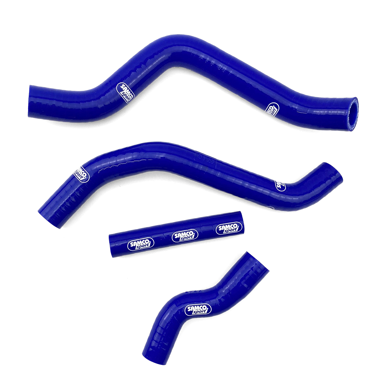 COOLANT HOSE 4 PIECE KIT BLUE YAMAHA 250 YZF/WRF SAMCO SPORT YAM-100-BU thumbnail 3