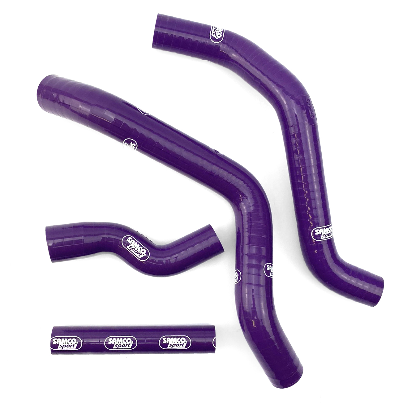 COOLANT HOSE 4 PIECE KIT PURPLE YAMAHA 250 YZF/WRF SAMCO SPORT YAM-100-PU thumbnail 2