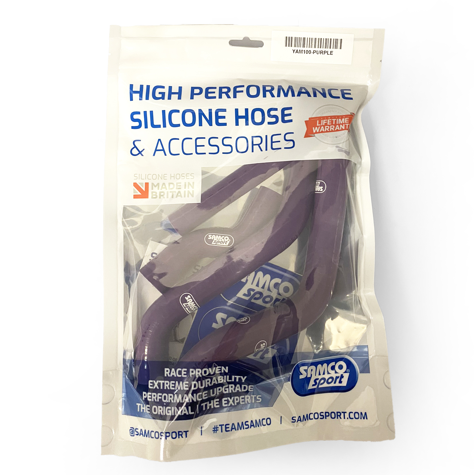 COOLANT HOSE 4 PIECE KIT PURPLE YAMAHA 250 YZF/WRF SAMCO SPORT YAM-100-PU thumbnail 3
