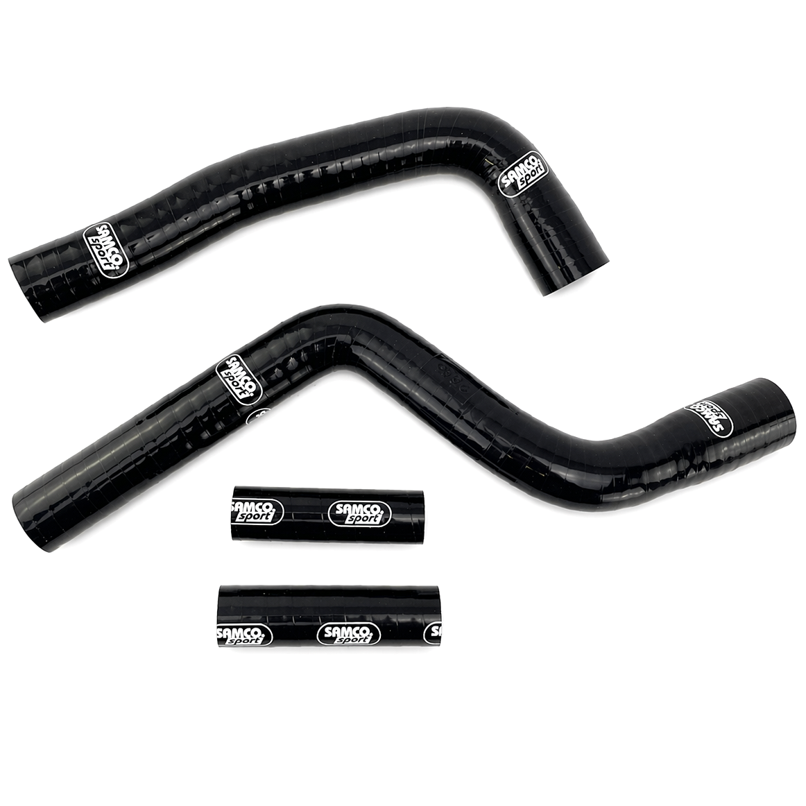 COOLANT HOSE 4 PIECE KIT BLACK 02-26 YAMAHA 125 YZ SAMCO SPORT YAM-29-BK thumbnail 2