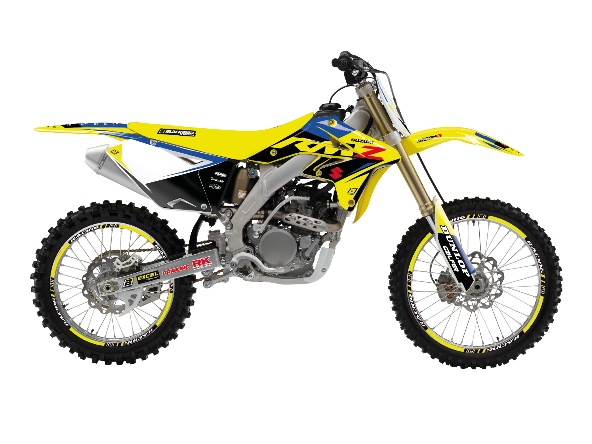 07-09 RMZ250 DREAM 5 GRAPHICS, BLACKDIRD 2314AB thumbnail 2
