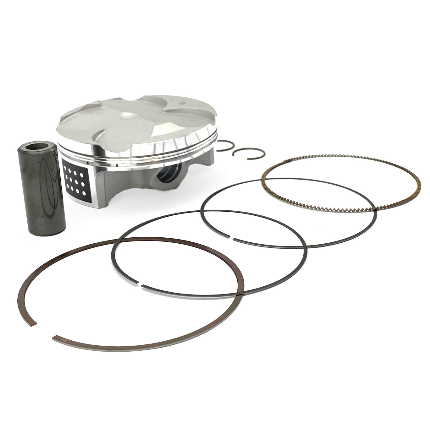 PISTON KIT VERTEX, RACERS CHOICE 78.0 D KAWASAKI KX 250 23-24, VERTEX 24629D HIGH COMPRESSION image 1